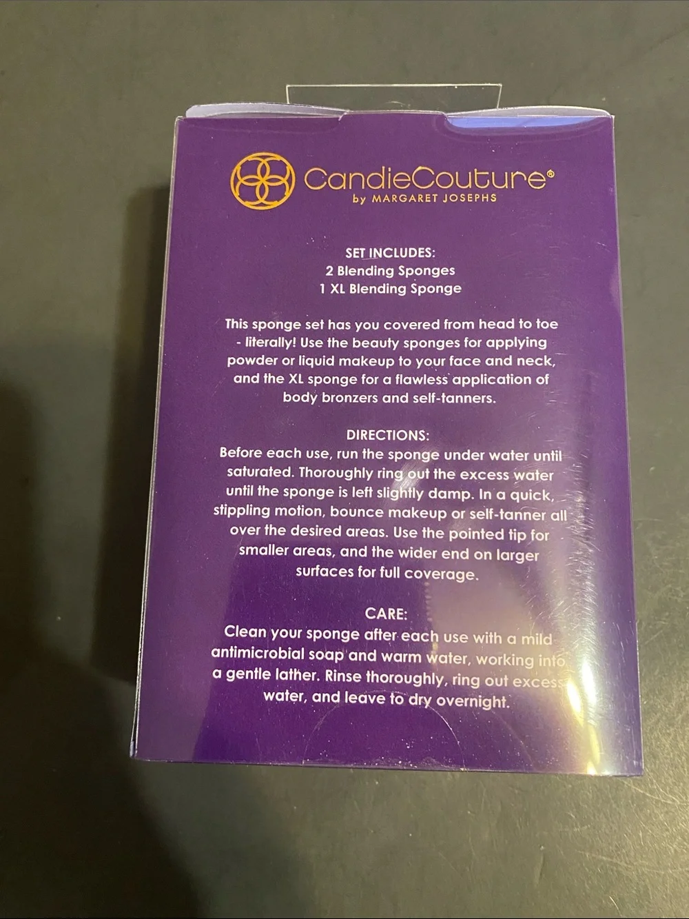 Candie Couture Precious Gems Beauty Sponges - Pink & Lilac